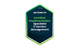 Certified Implementation Specialist - IT Service Management